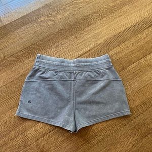 Lululemon sweat shorts grey